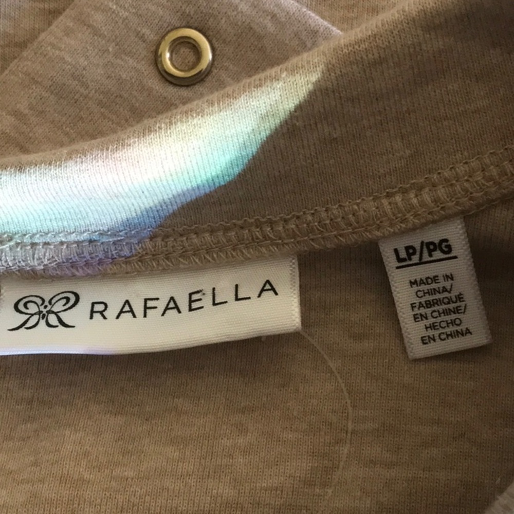 New Rafaella Tan Knit Top - Picture 6 of 8